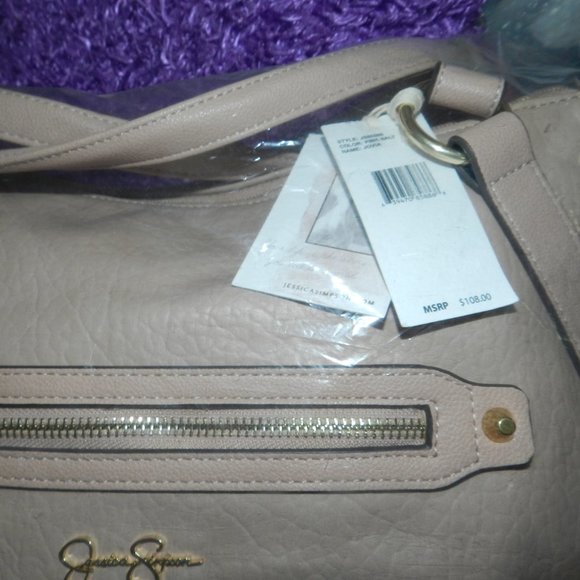 Jessica Simpson Pink Salt Jovia Cross Body Bag NWT/NEW - Picture 6 of 15